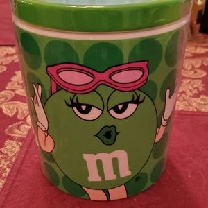M&M Sweets/Cookie Jar. Seal never broken